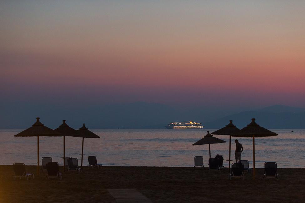 Island Beach Kávos Dış mekan fotoğraf